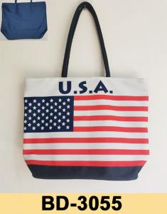 USA FLAGS TOTE BAG-BD3055